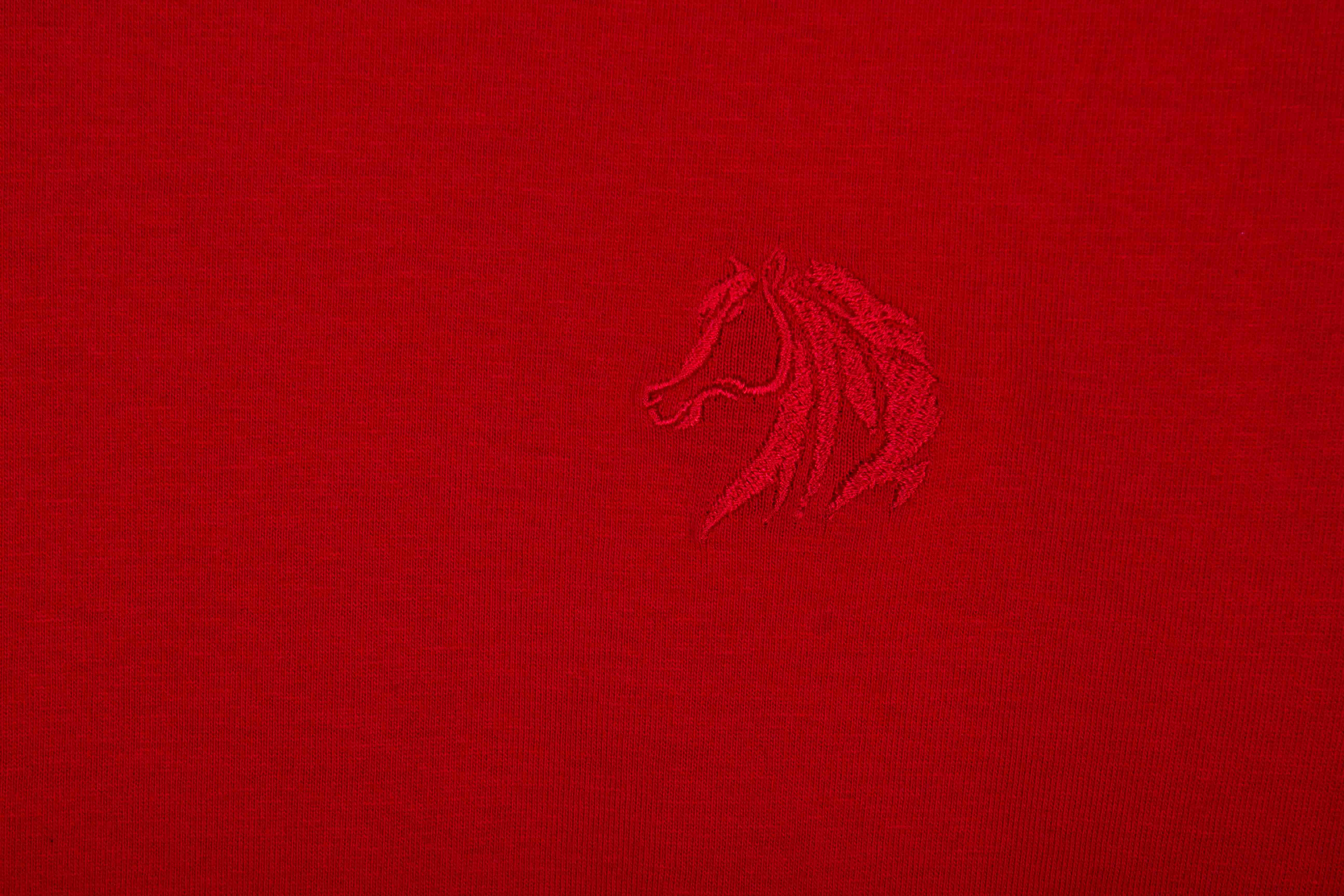 Deep Red & Navy Checks