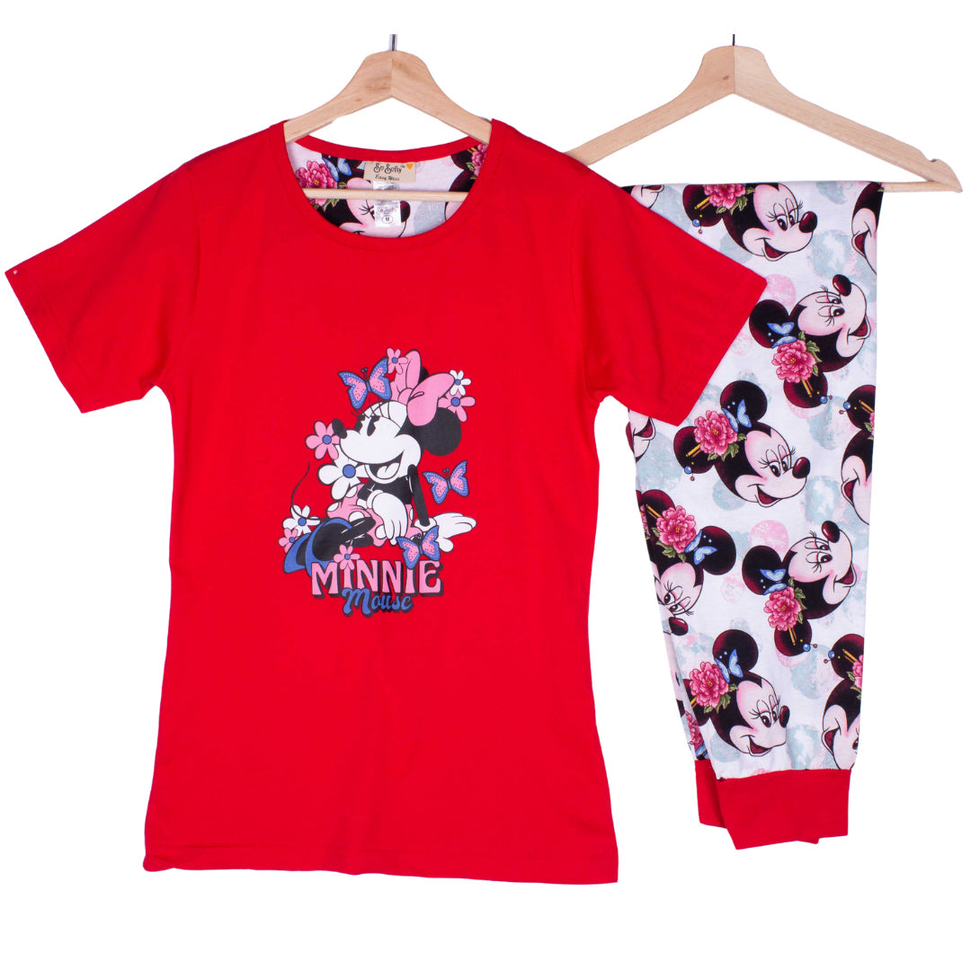 Floral Minnie Mouse