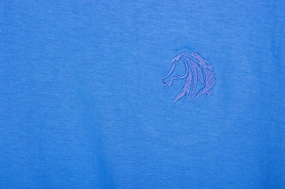 Sky Blue & Navy Windowpane