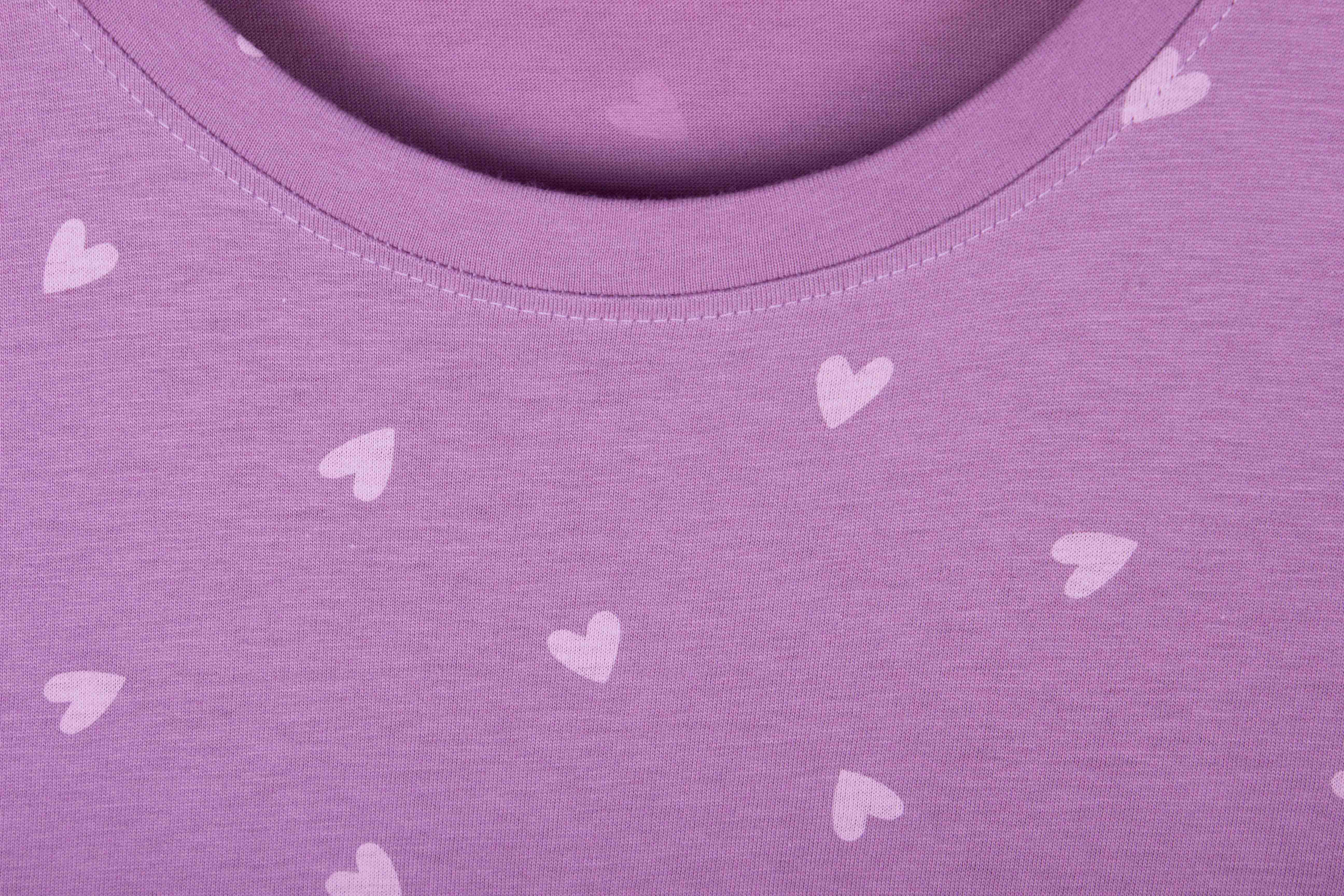 Soft Lavender Hearts