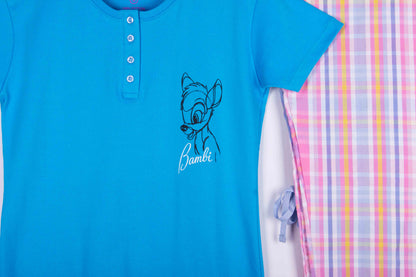 Bambi Pastel Check