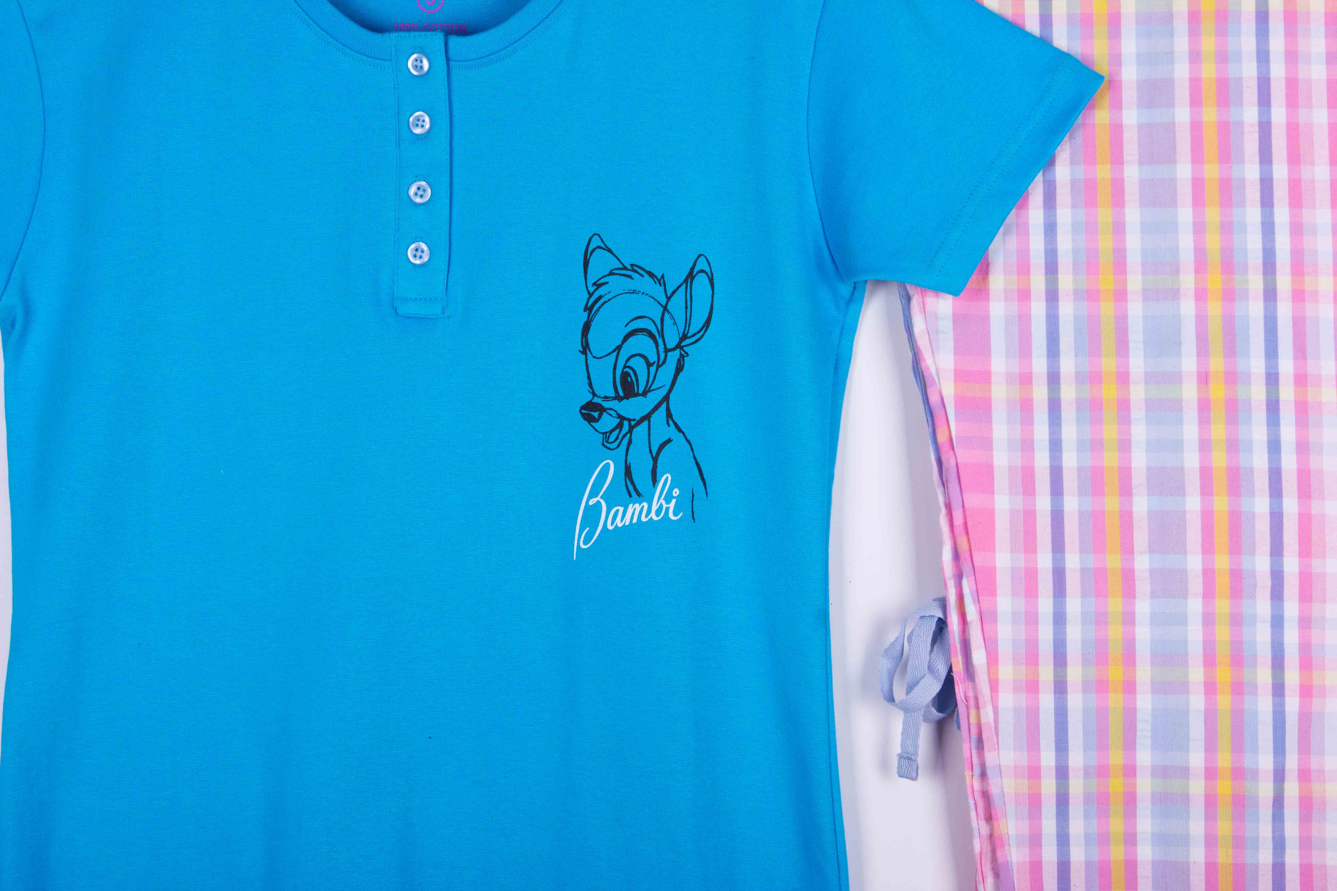 Bambi Pastel Check