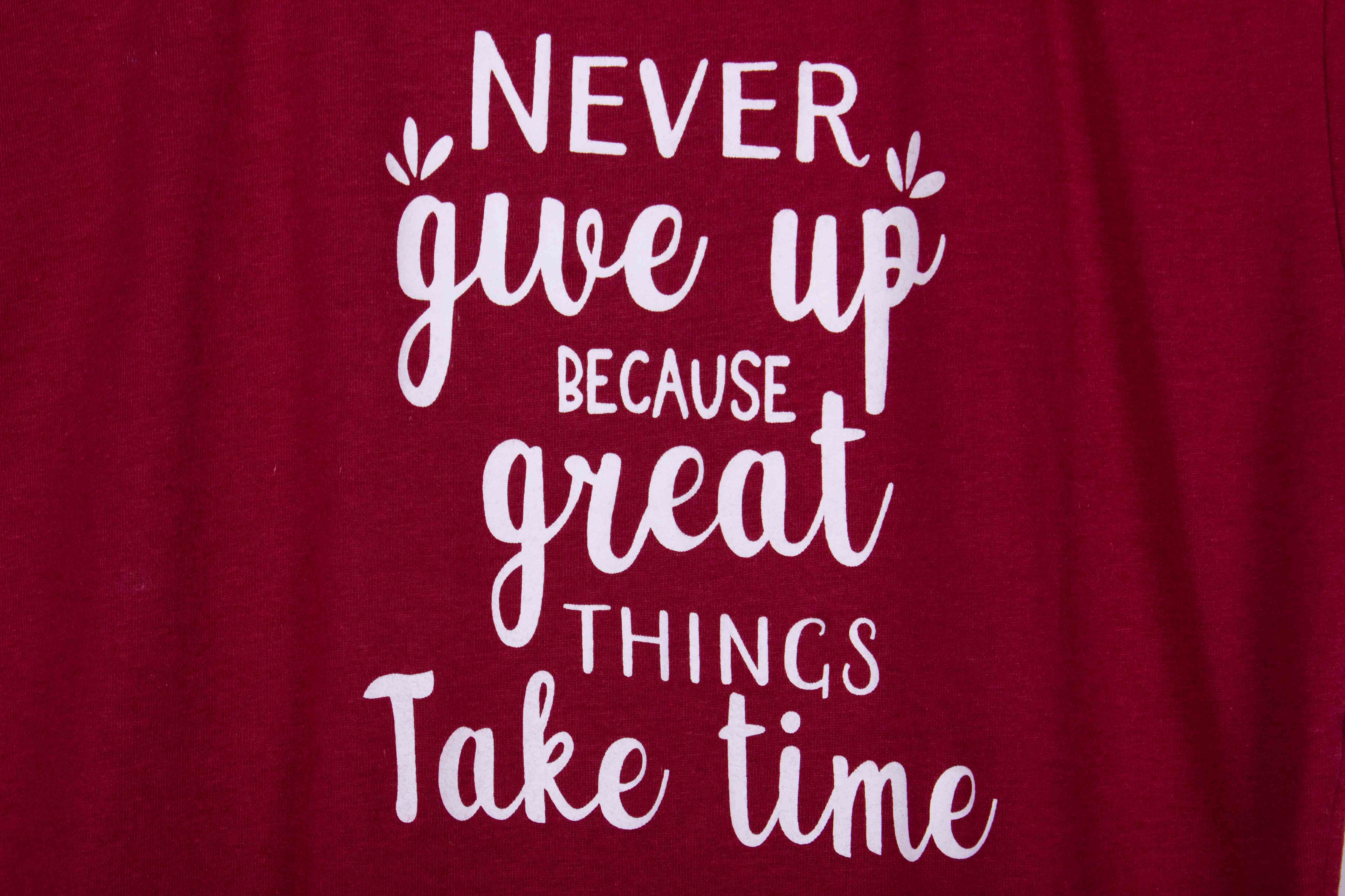 Never Give Up