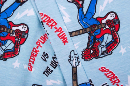 Baby-Blue Spider-Man Guitar