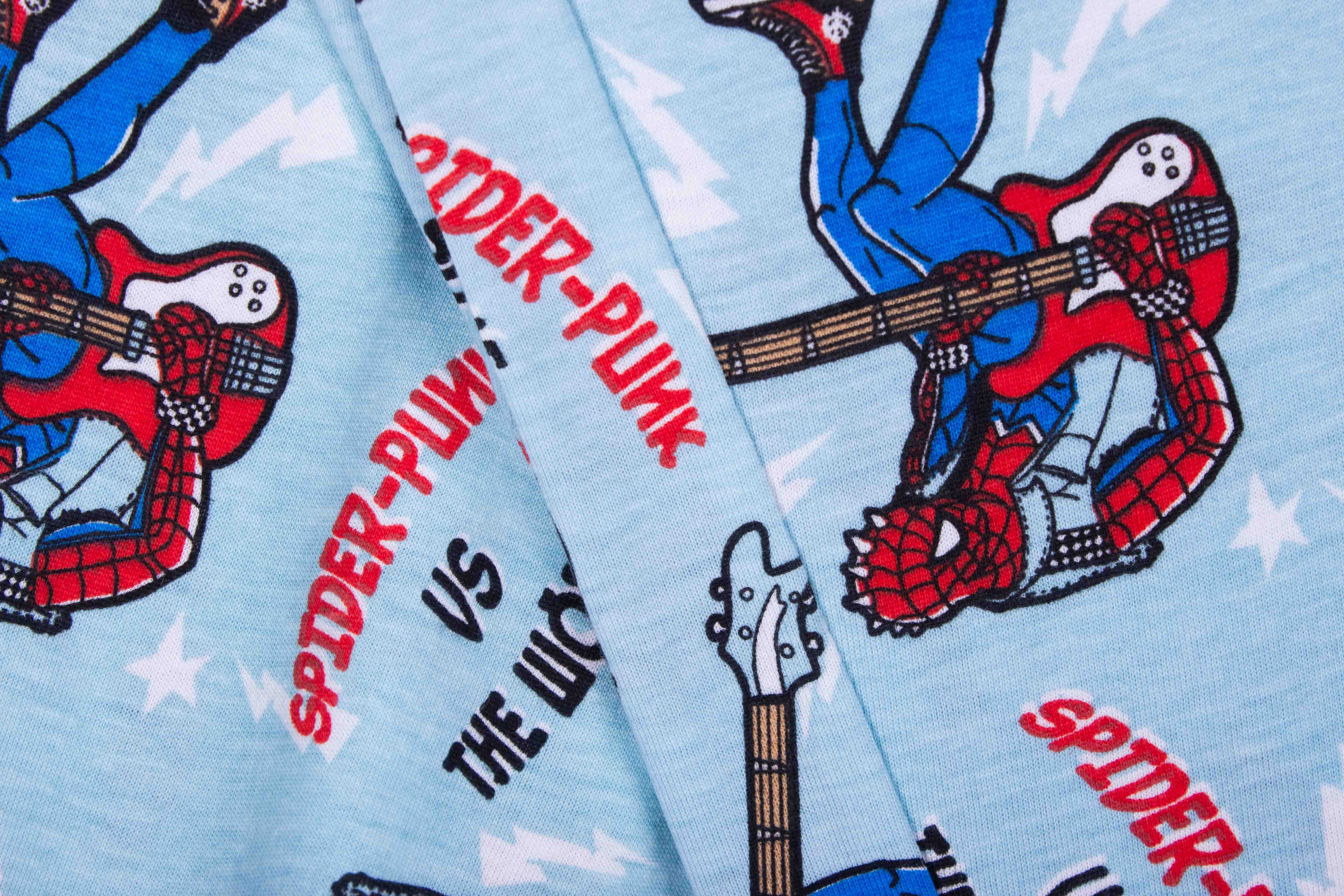 Baby-Blue Spider-Man Guitar