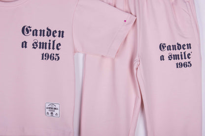 Dusty Pink Smile Cotton Set