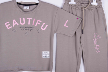 Beautiful and Amazing Cotton Set - Khaki