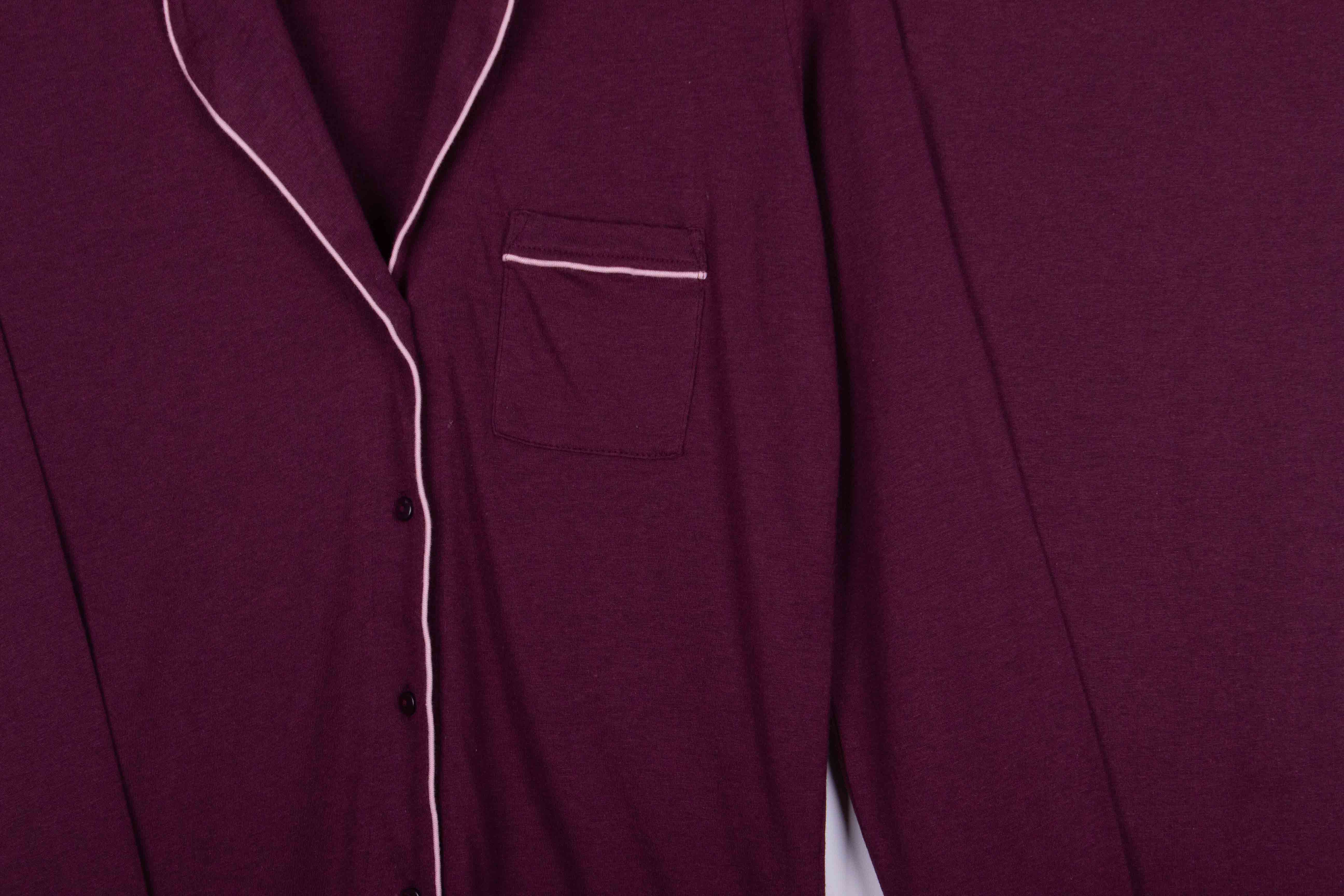 Deep Burgundy Pink Lining (Softest Yet)