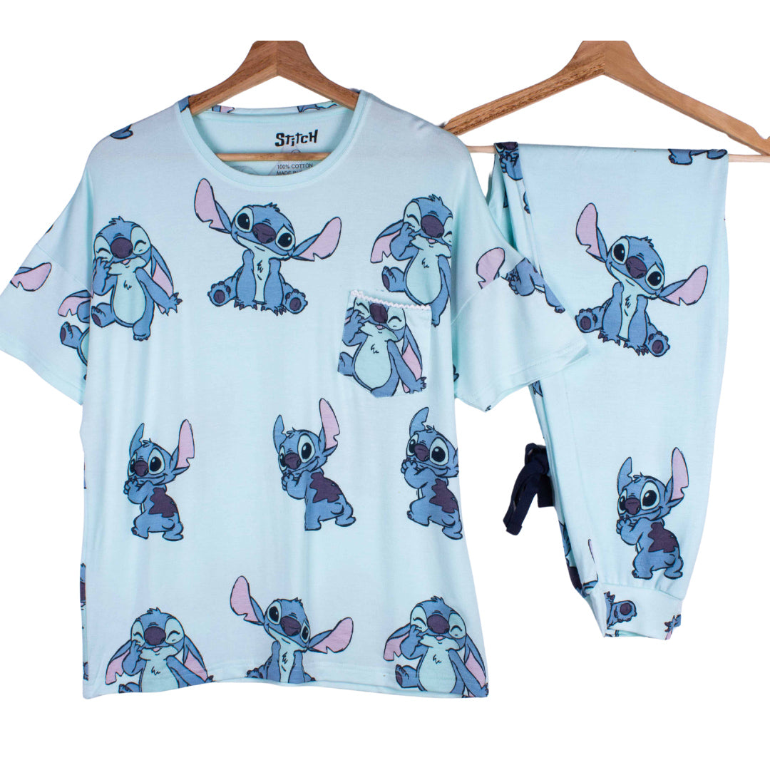 Sea Blue Stitch PJ