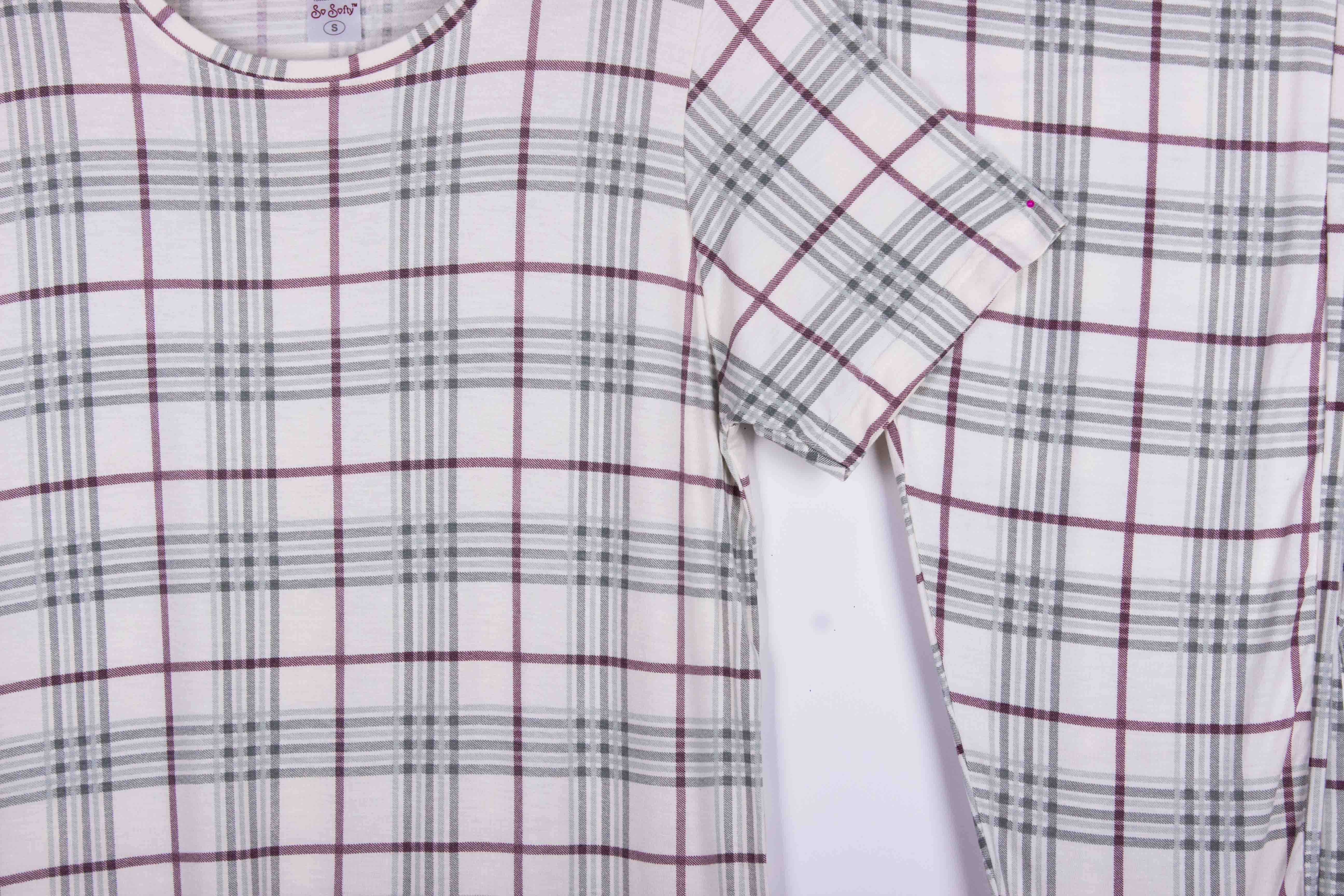 Chic Plaid with Stylish Ribbon