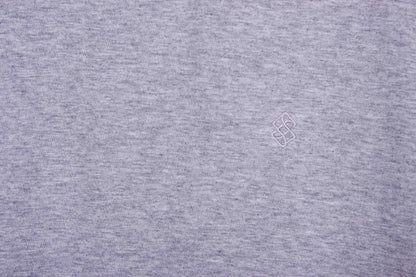 Grey Navy Pinstripe Contrast
