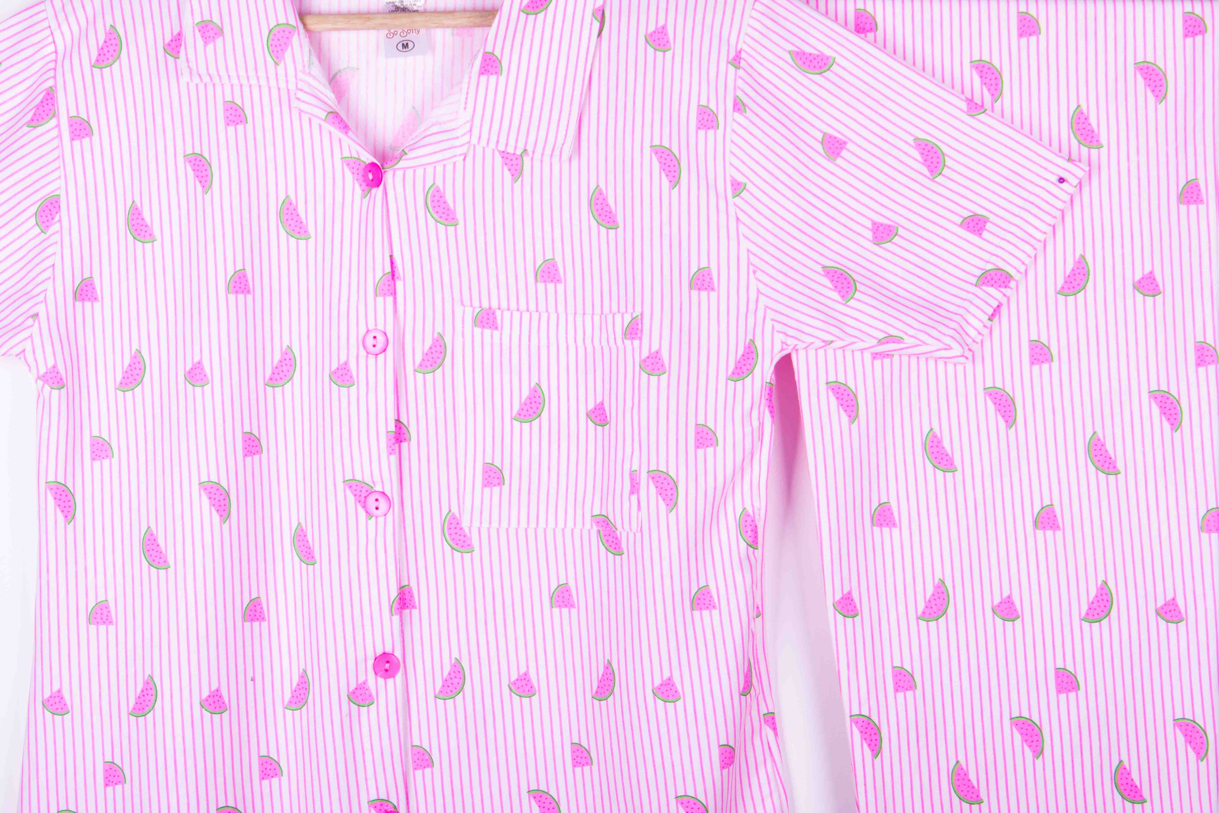 Pink Watermelon Stripes