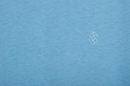 Sky Blue Plaid Grid Check