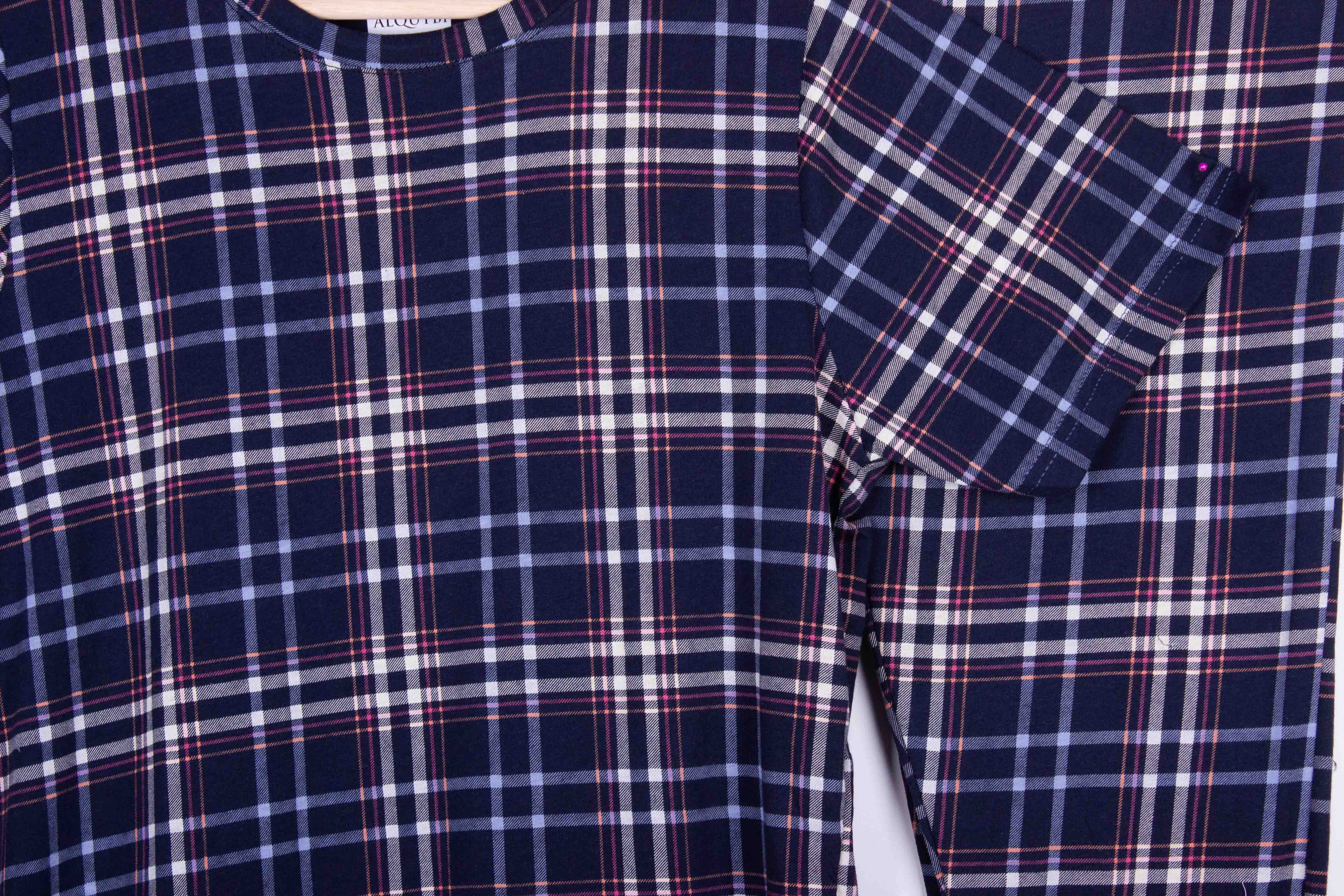 Navy Classic Plaid