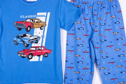 Classic Cool Cars Blue