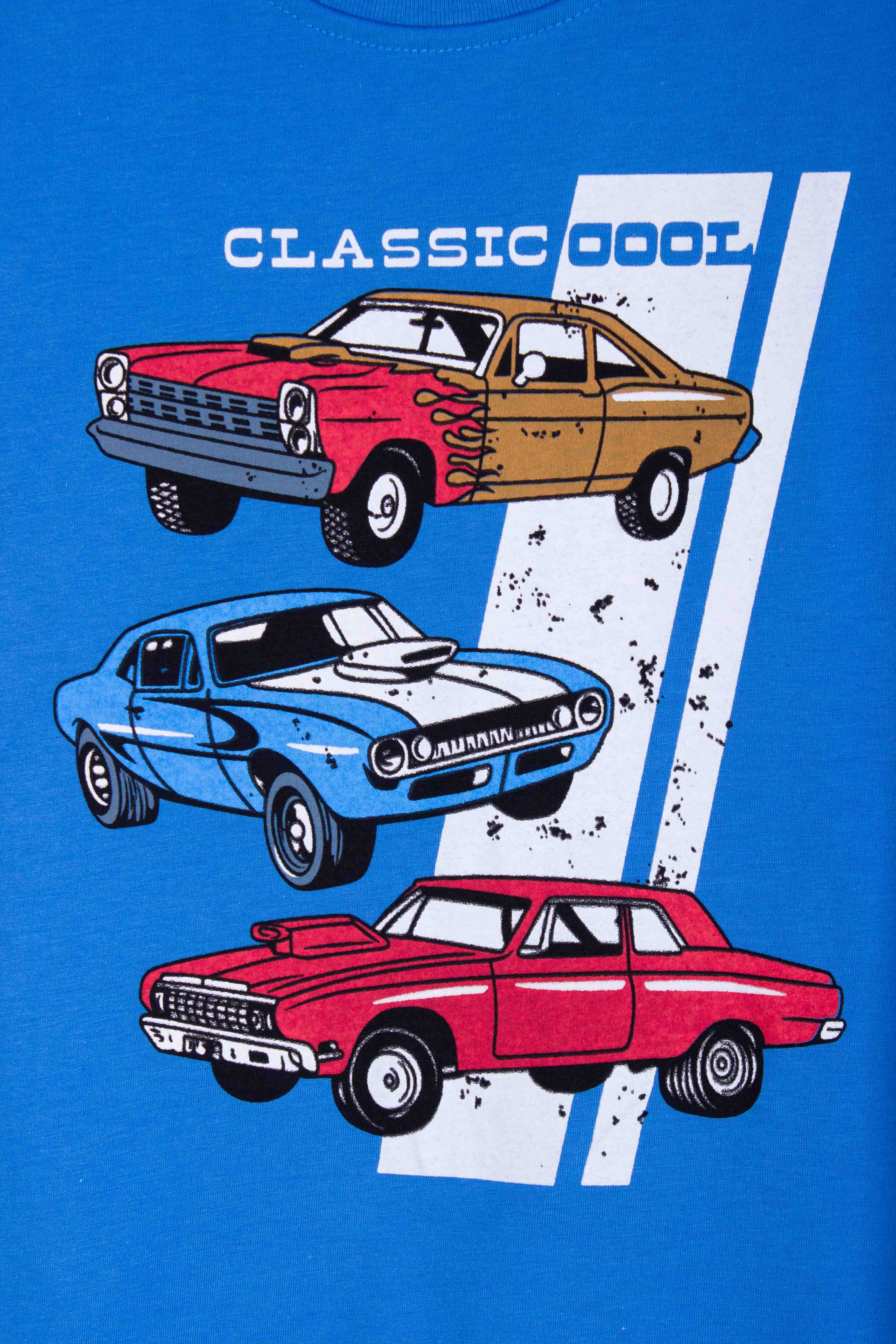 Classic Cool Cars Blue