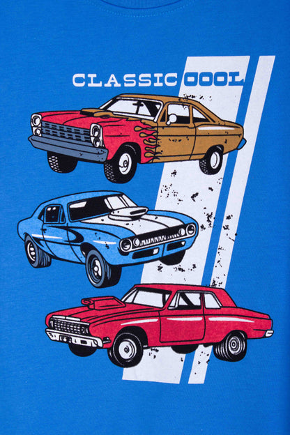 Classic Cool Cars Blue