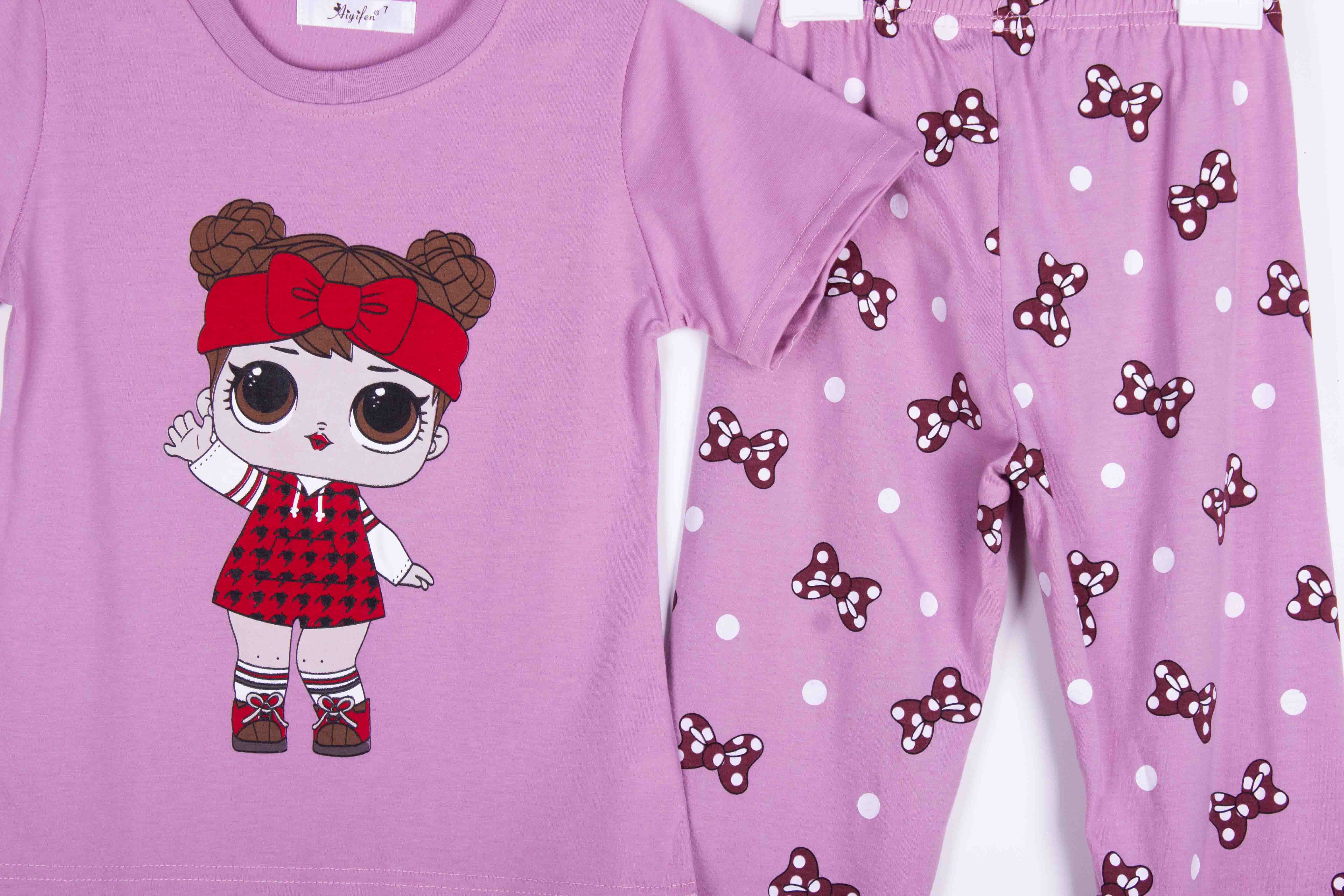 Pink Bow Polka Doll