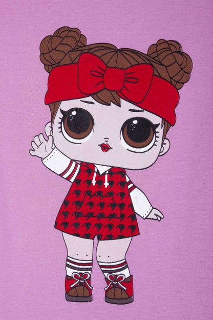 Pink Bow Polka Doll