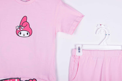 Blush Melody Rabbit Shorts