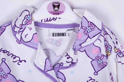 Kuromi Classy Baby Button-Up