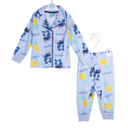 Pineapple Stitch Classy Baby Button-Up