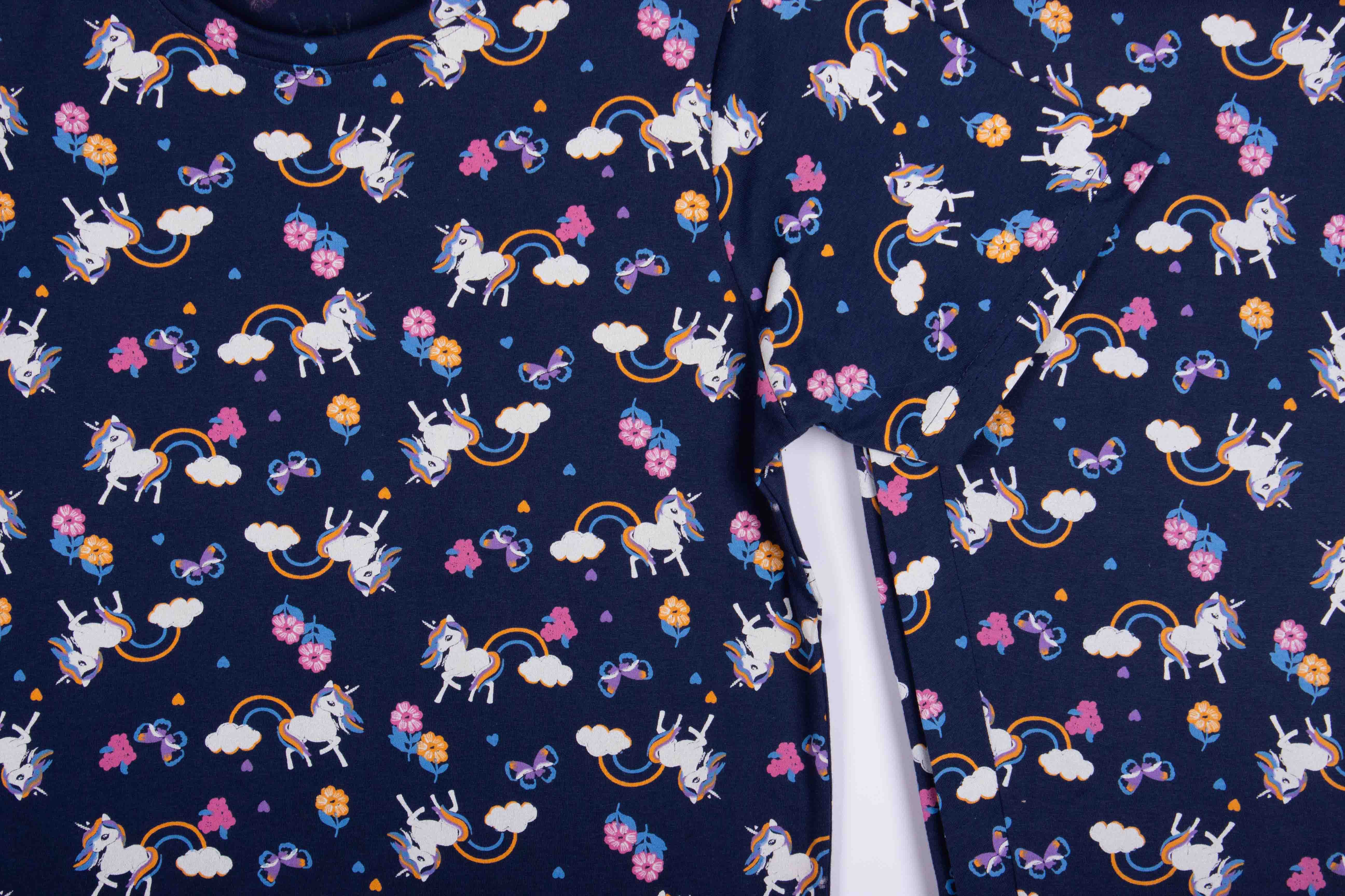 Navy Cutie Unicorns