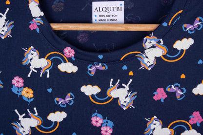 Navy Cutie Unicorns