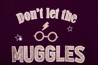 Harry Potter Muggles Maroon