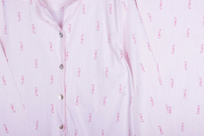 Blush Pinstripe Bloom