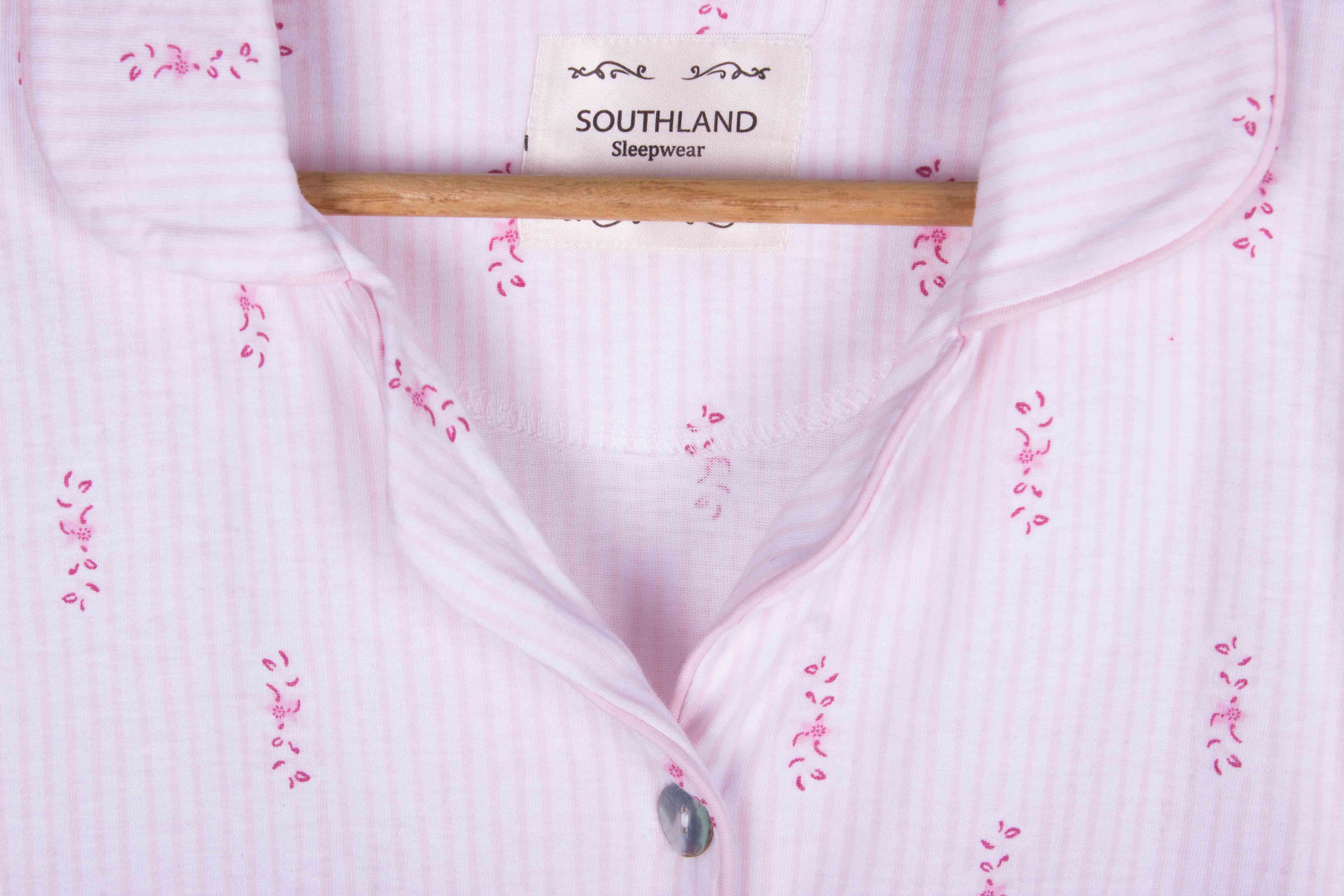 Blush Pinstripe Bloom