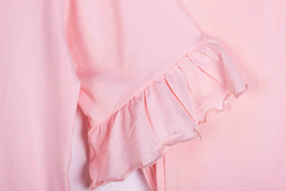 Soft Cotton Pink Frills