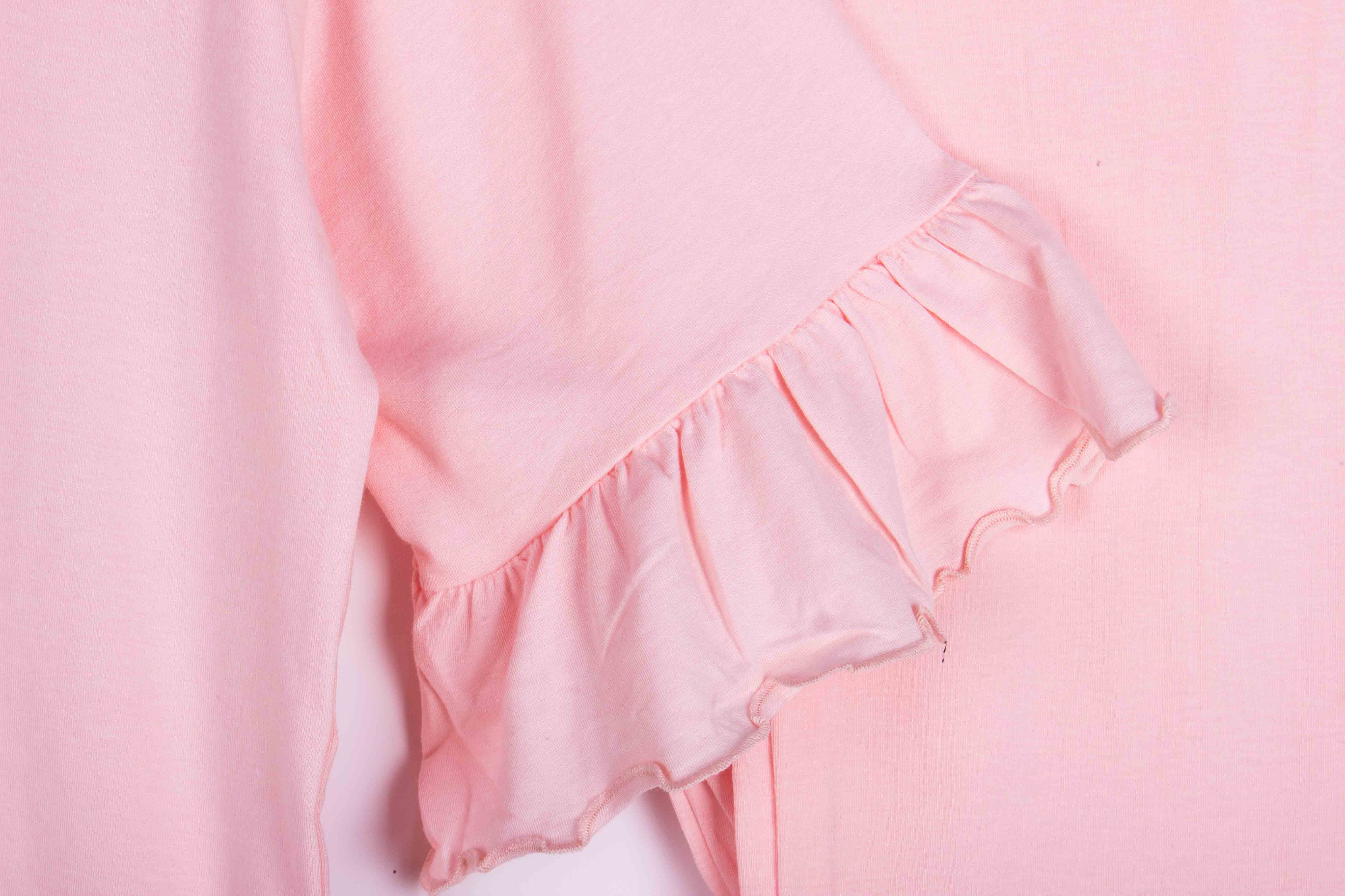 Soft Cotton Pink Frills