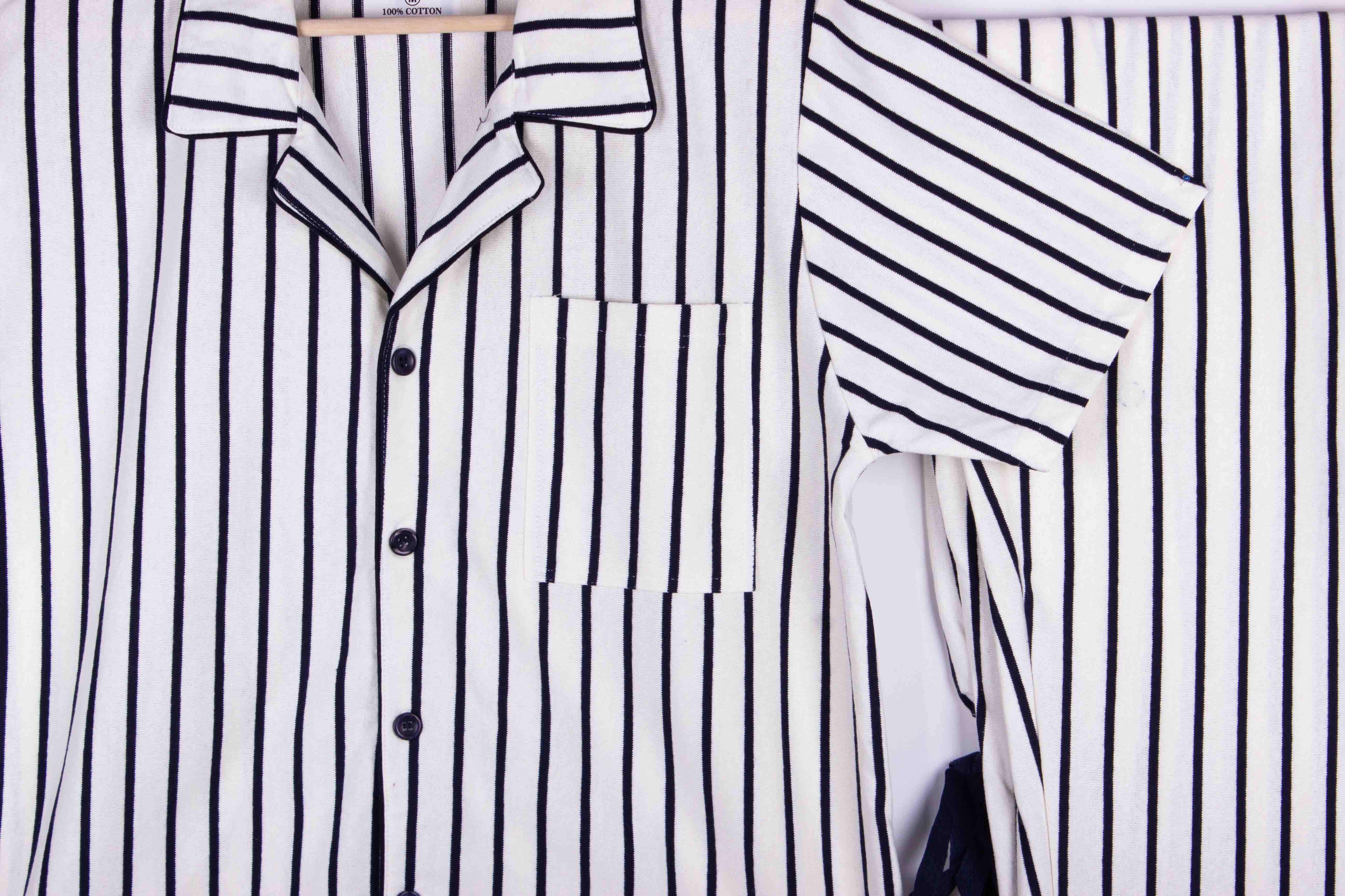 Ivory Pinstripe Classic