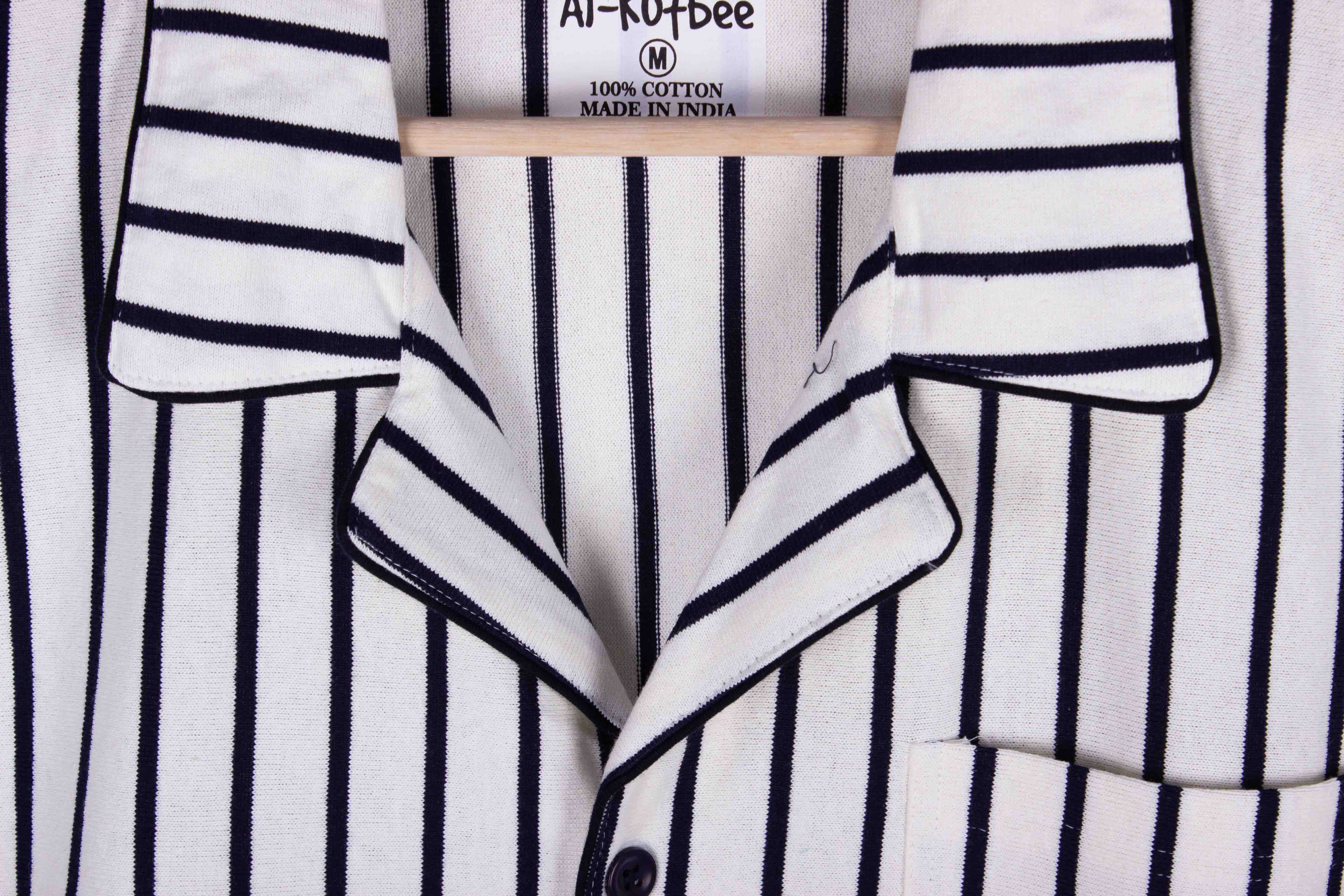 Ivory Pinstripe Classic