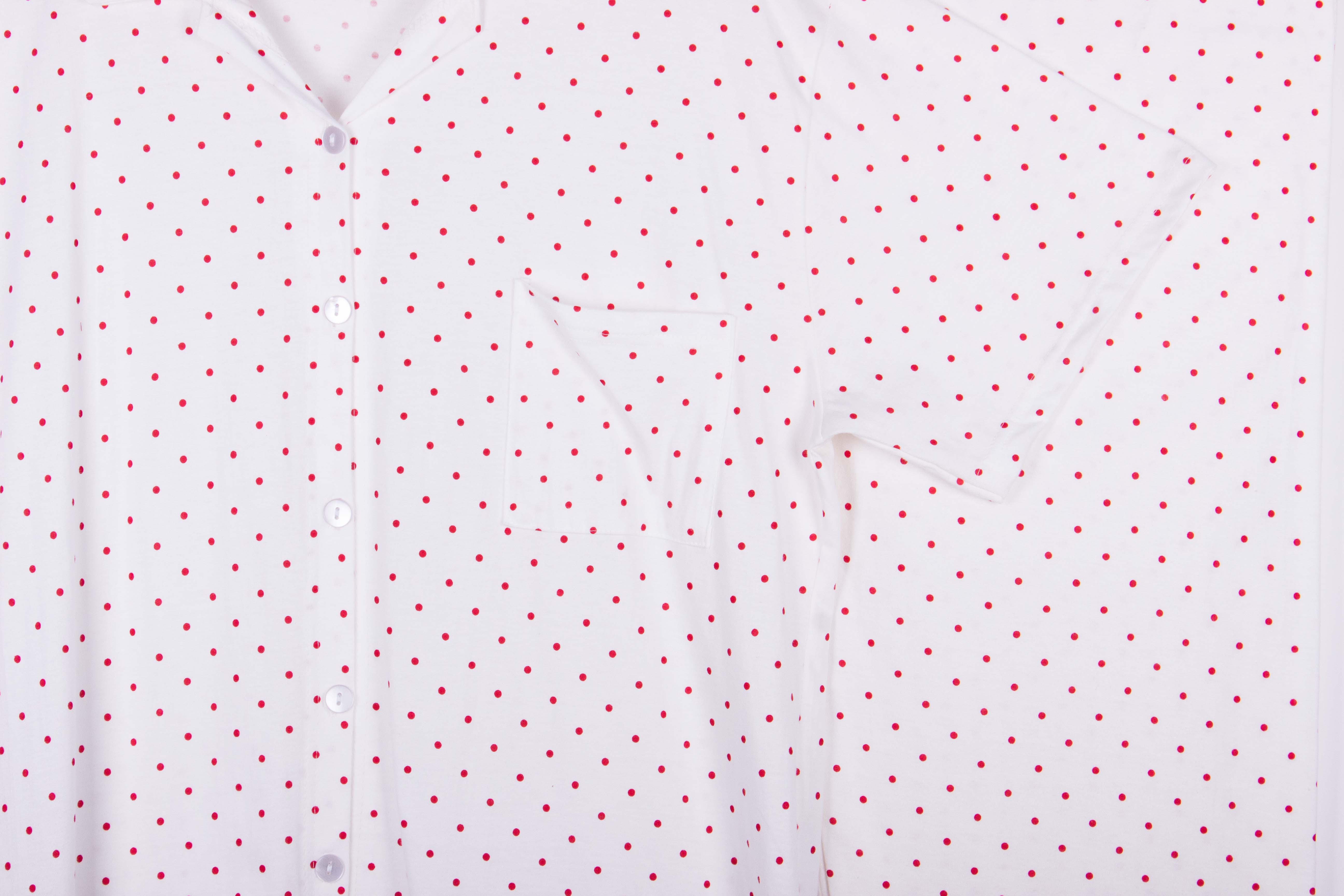 Red Polka Dot Cotton