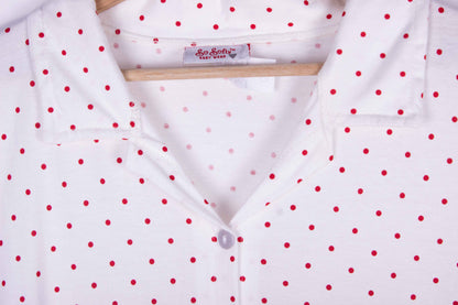 Red Polka Dot Cotton