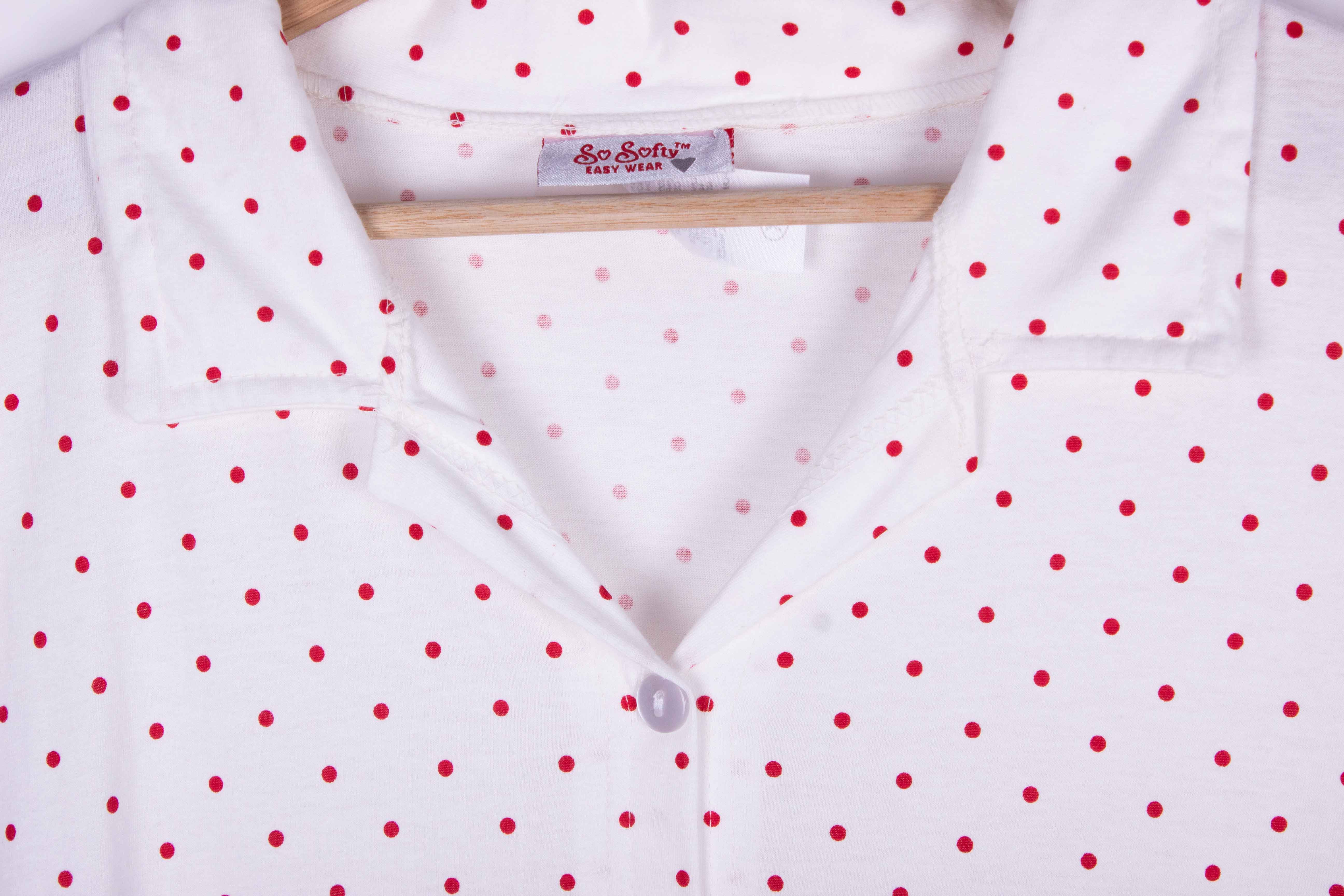 Red Polka Dot Cotton