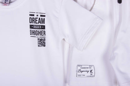 White Barcode Streetwear