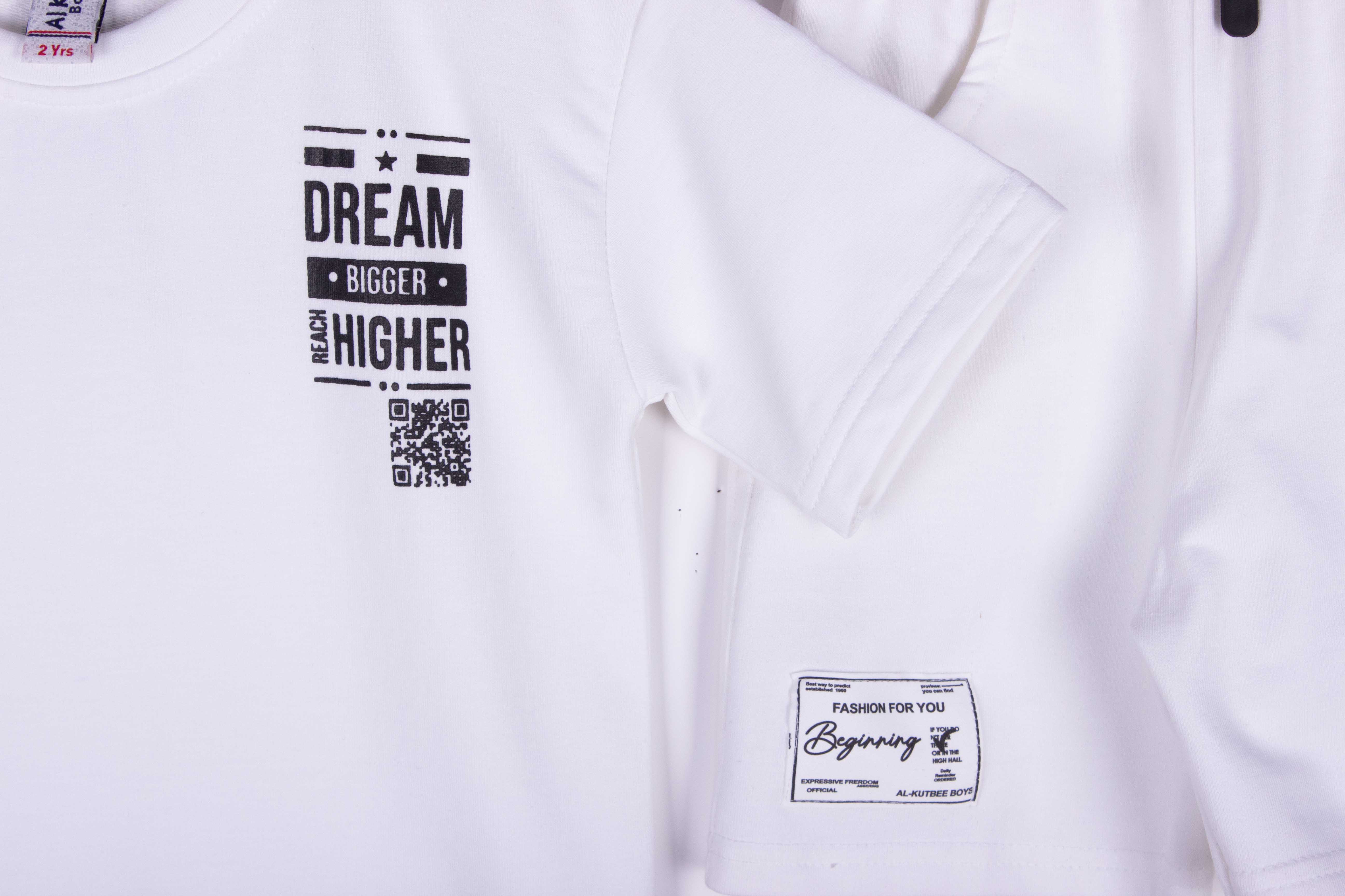 White Barcode Streetwear
