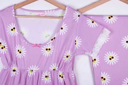 Daisy Lilac Bermuda Pants