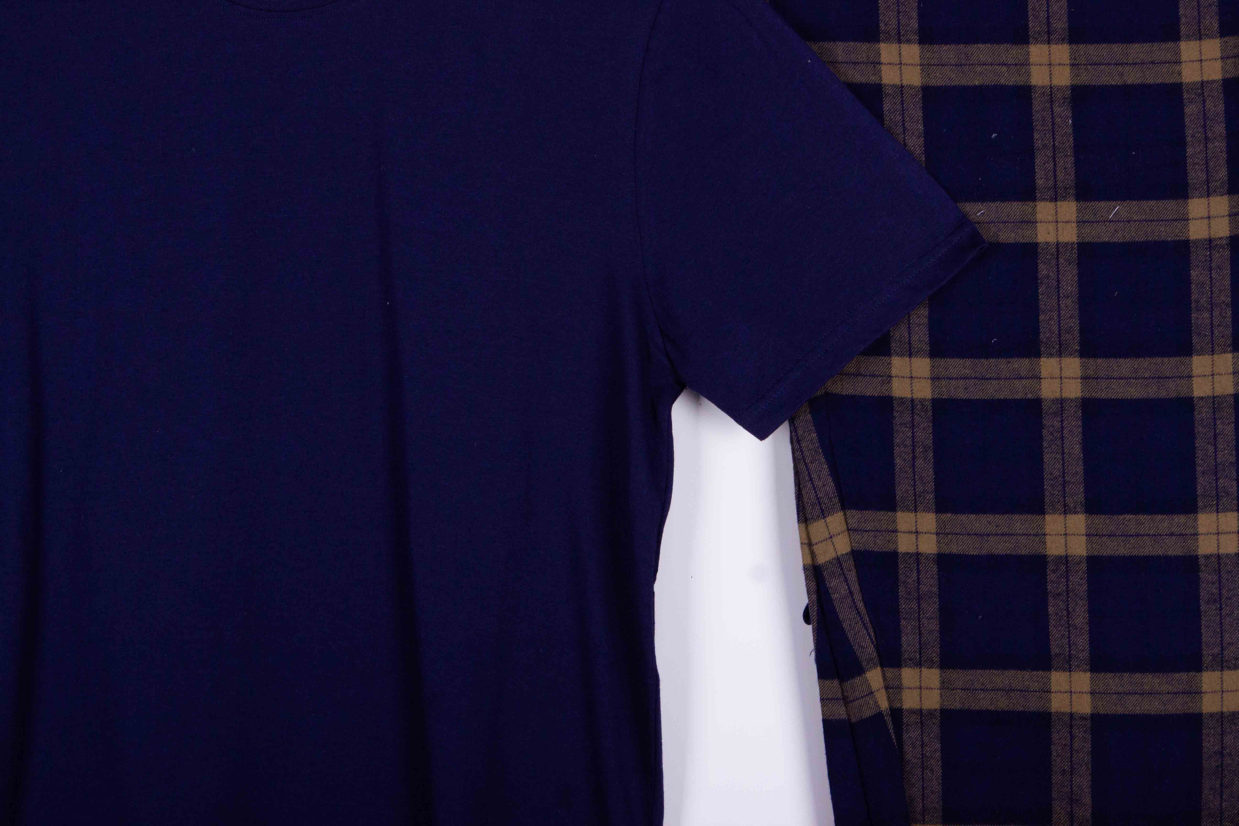 Navy Check Classic
