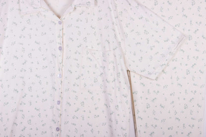 Soft Cotton Green Florals
