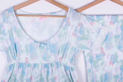 Soft Cloud Tie Dye Bermuda Pants