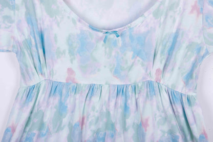 Soft Cloud Tie Dye Bermuda Pants