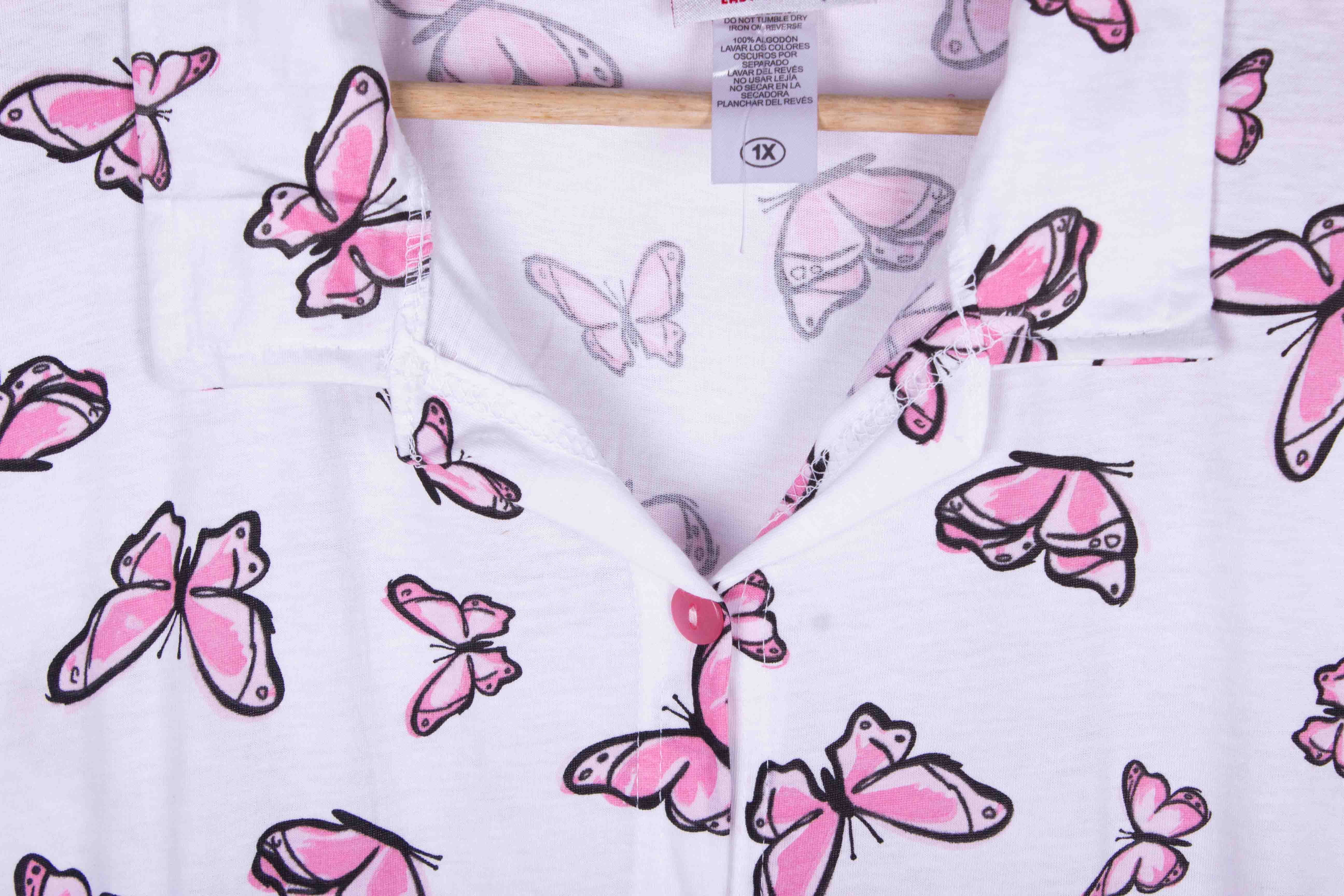 Pink Butterfly Cotton