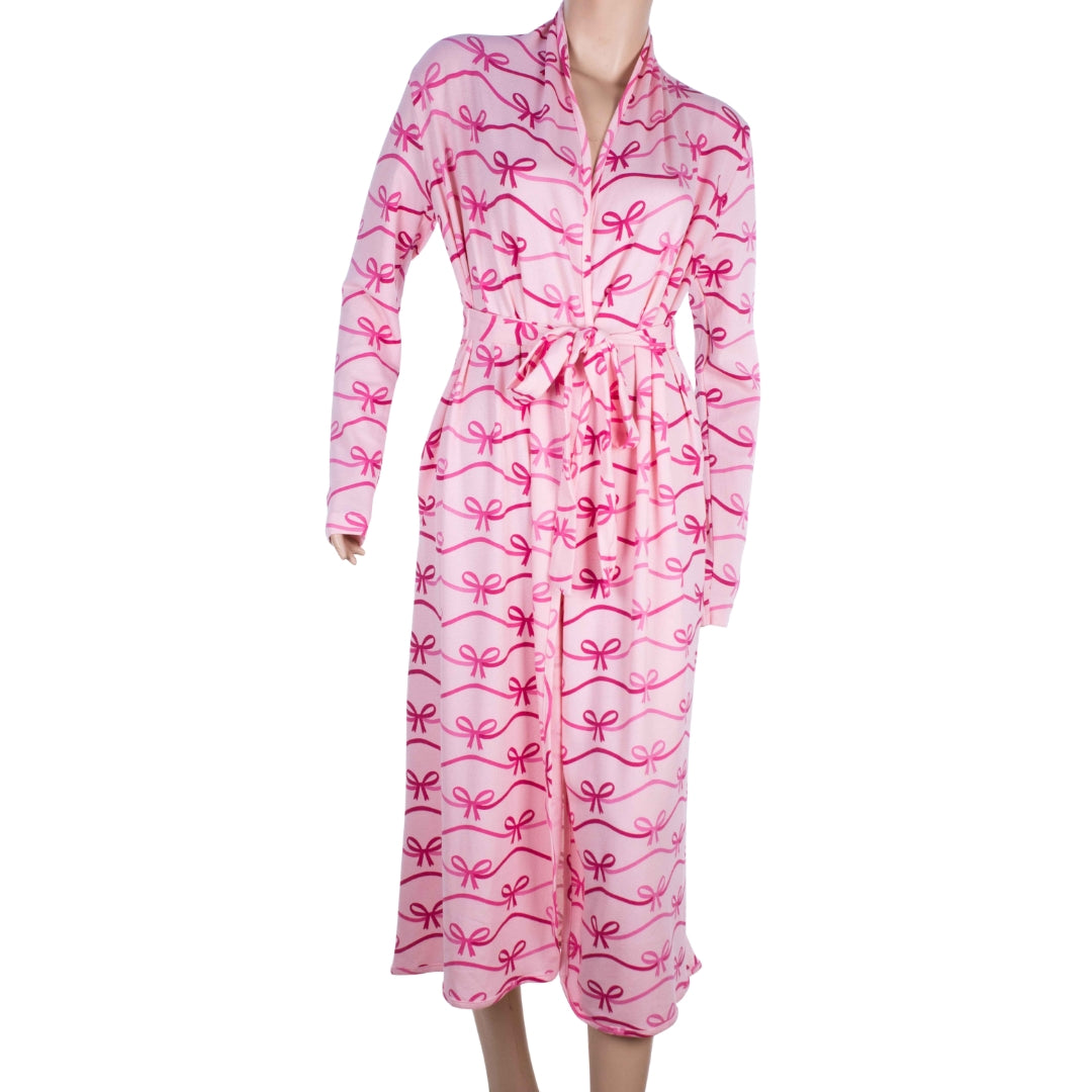 Candy Pink Ribbon Robe