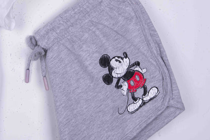 Sketched Mickey Shorts