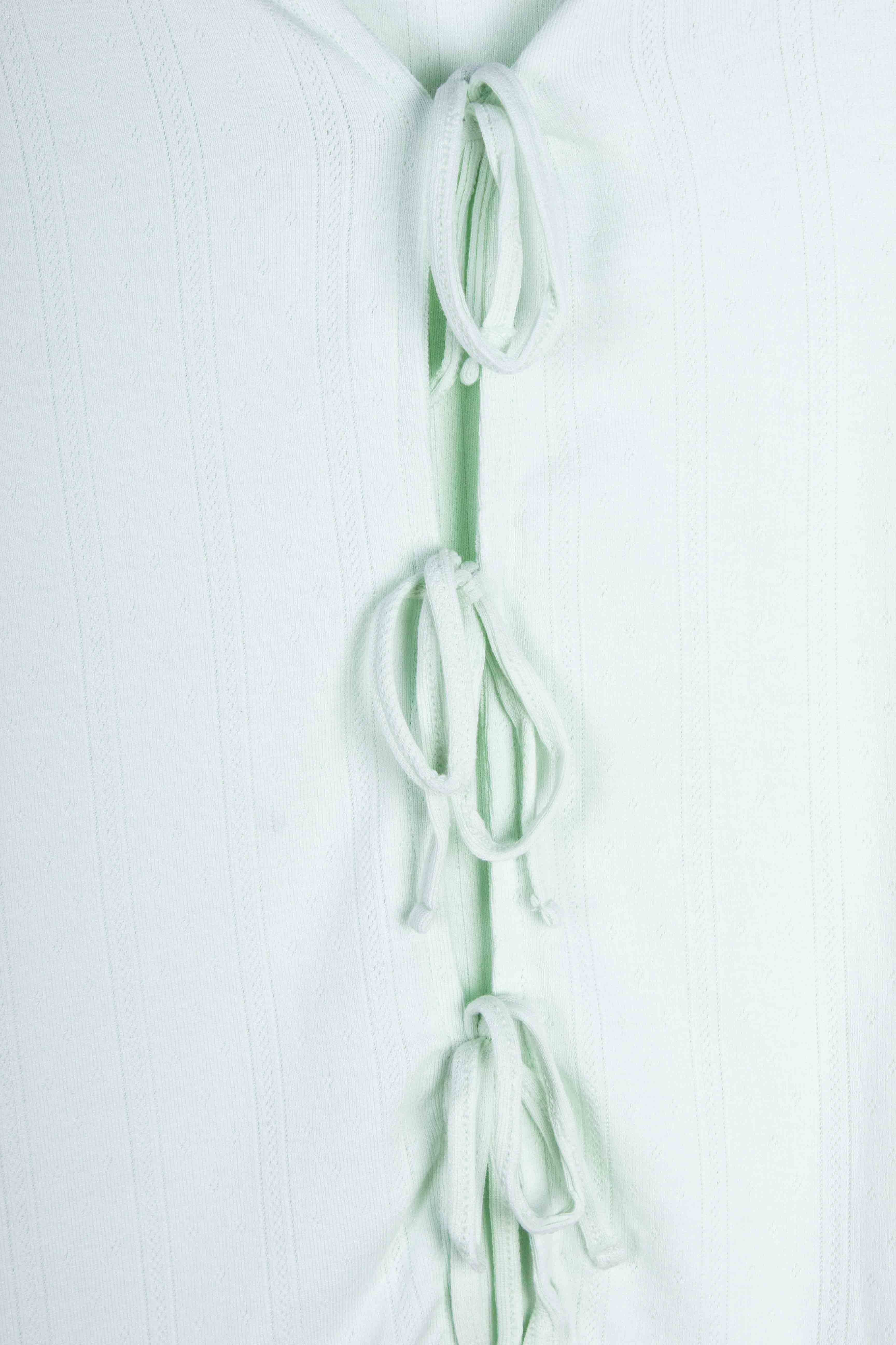 3 pc Chic Mint Rope Tie Shorts