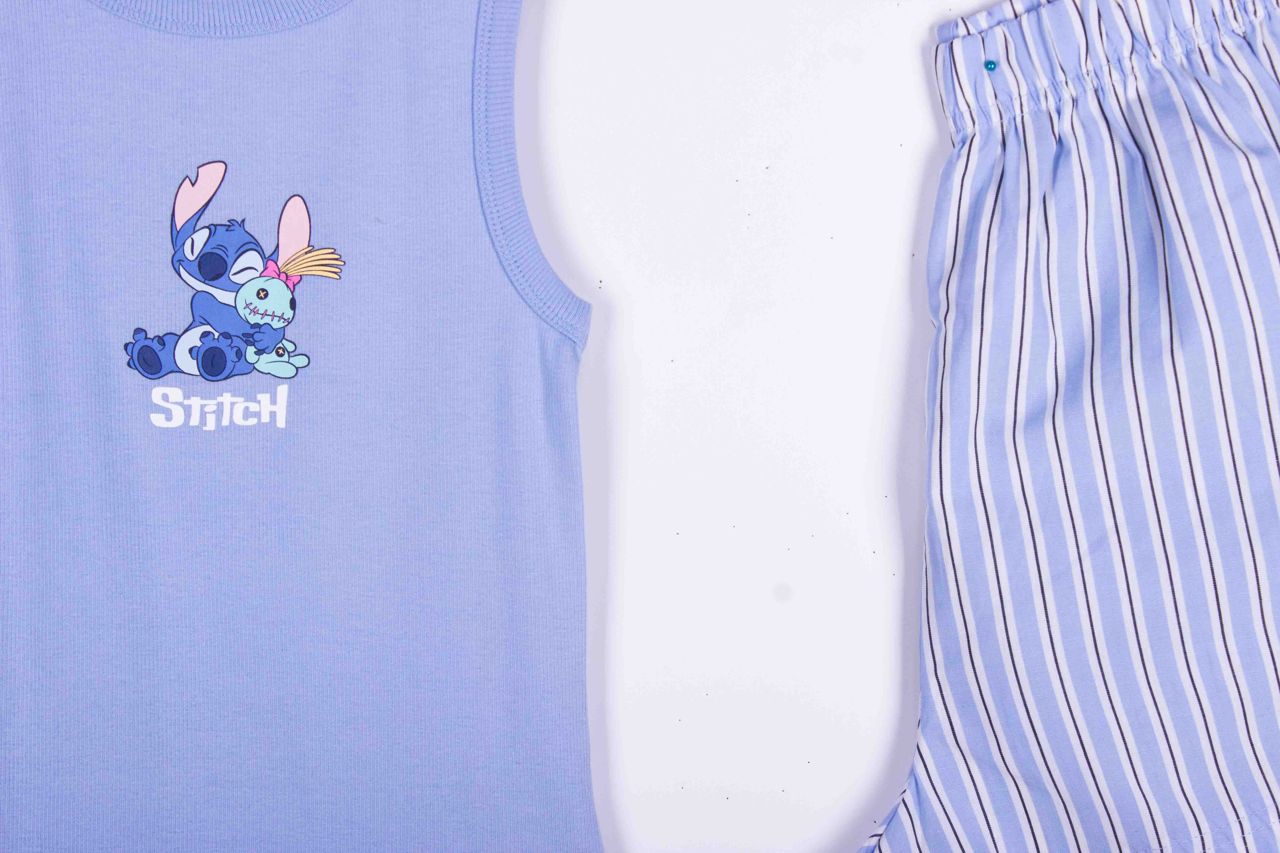 Summer Blue Stitch Shorts